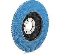 Discos Abrasivos Profesionales │ azul │ 10 piezas │ Ø 115 mm │ grano 80 │ Inox │ Discos de Rectificación │ Disco de Láminas