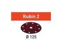 Discos abrasivos RUBIN2 STF D125/8 P220 RU2/10 499108