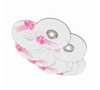 Discos CD R en Blanco, Velocidad de 2X a 52X, Capacidad de 730 MB Discos CD R en Blanco para Almacenar Imágenes Digitales, Datos Musicales, con Dispositivos Compatibles (10PCS)