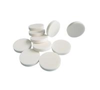 Discos cerámicos de óxido de aluminio al 99%: placas aislantes de alta temperatura for investigación científica (10 unidades)(120mmx2mm)