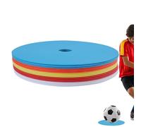 Discos de agilidad del fútbol: marcadores de entrenamiento deportivo que no son deslizantes, equipos de ejercicio multipropósito para ejercicios de trabajo, conos de práctica duraderos para la coordin