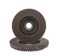 Discos de aleta for muela abrasiva de 115 mm, grano 80/120/240/320, for amoladora angular, discos de lijado for metal, carpintería, desbarbado y pulido.(Grit80,3pcs)