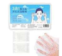 Discos de Algodón para el Rostro - 150 Unidades Orgánico Elástico,Almohadillas De Algodón Tónico Para Piel Sensible | Para Pieles Sensibles, Secas Y Grasas, Uso Diario En Casa, Spa Y Salón, Noche Y Ma