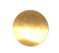 discos de bronce, Disco redondo de latón for manualidades, varios tamaños, paquete de 13(35mm x 3mm 1pc)