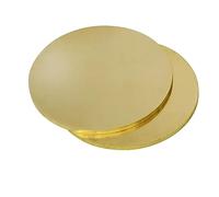 discos de bronce, Placa redonda de disco de latón H62, varios tamaños, paquete de 41(2pcs 0.8x100mm)