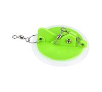Discos de buceo con parte inferior blanca, conectores de disco profundo ajustables y estables para pesca, pesca, bajo, mandarina, varios peces