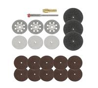Discos De Corte De Diamante, Muela Abrasiva, Hoja De Sierra Circular, Carpintería, Metal, Compatible Con Minitaladro Dremel, Accesorios For Herramientas Rotativas.(21A)
