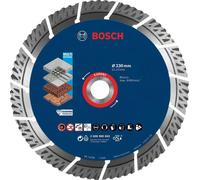 Discos De Corte Diamante Bosch EXPERT MultiMaterial, 230 X 22,23 X 2,4 X 15 Mm