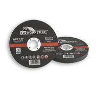 Discos de corte profesionales, 20 unidades, diámetro de 180 mm, grosor de 1,6 mm, para amoladora de ángulo y de corte, acero inoxidable, discos flexibles