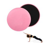 Discos de Deslizamiento,Deslizadores de Fitness,Deslizadores de Núcleo,Core Sliders de Ejercicio,Deslizadores de Ejercicio,Disco Deslizante de Doble Cara Rosa 2 Piezas