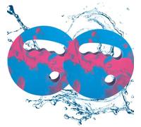Discos De Ejercicios, Acuáticos para Piscina, 2 Piezas Flotabilidad