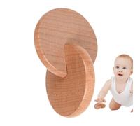 Discos De Encaje De Juguete - Madera Bebé Juguetes | Educación Infantil, Juguetes Para Niños De Madera De Haya Natural, Juguete Con Agarre Para Manos Pequeñas