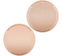 Discos de filtro para AeroPress Cafe Concetto Fine & Superfine oro rosa
