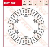 Discos de freno 276 mm Trw Honda Nt 700-650/cbx 750/cbr 1000/vt 1100/gb 500/x...