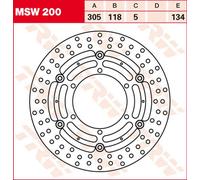 Discos de freno 305 mm Trw BMW R 1100-850/K 1100-100/K1 MSW200