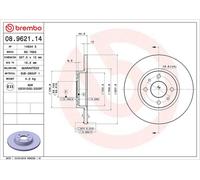 Discos de freno ALFA ROMEO 145 1.4 i.e. 08.9621.14