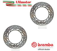 Discos De Freno Brembo Honda CB 450 S 85 - 1989 Delanteros Moto Serie Oro Pareja