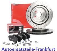 DISCOS DE FRENO BREMBO + PASTILLAS MERCEDES CLASE C - S - SL W205 W222 63 AMG...