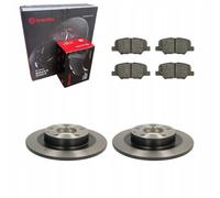 Brembo Juego de 4 pastillas de freno P 54 063 para Mitsubishi Outlander, Eclipse Cross