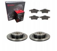 Discos de freno BREMBO + pastillas traseras OPEL SIGNUM VECTRA C SAAB 9-3