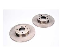 Discos de freno DELPHI BG2411, delante, macizo, 2 Pieza