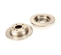 Discos de freno DELPHI BG3044 trasero, macizo, 2 Pieza
