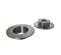 Discos de freno DELPHI BG3382 trasero, macizo, 2 Pieza