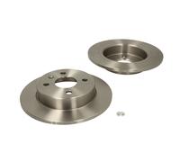 Discos de freno DELPHI BG3403 trasero, macizo, 2 Pieza