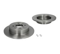 Discos de freno DELPHI BG3793 trasero, macizo, 2 Pieza