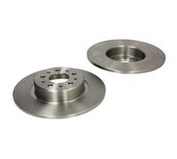 Discos de freno DELPHI BG3857 trasero, macizo, 2 Pieza
