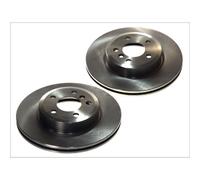 Delphi Discos de freno BG3938 delantero ventilado – Juego de 2 piezas