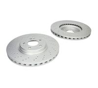 Discos de freno DELPHI BG3985C delantero, ventilado , perforado, 2 Pieza