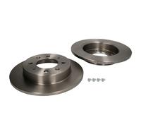 Discos de freno DELPHI BG4017 trasero, macizo, 2 Pieza