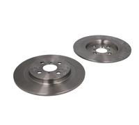 Discos de freno DELPHI BG4076 trasero, macizo, 2 Pieza