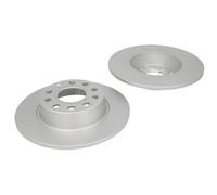 Discos de freno DELPHI BG4324C trasero, macizo, 2 Pieza