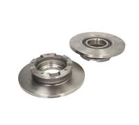 Discos de freno DELPHI BG4673 trasero, macizo, 2 Pieza