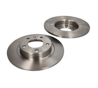 Discos de freno DELPHI BG4675 trasero, macizo, 2 Pieza