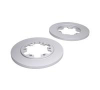 Discos de freno DELPHI BG4680C trasero, macizo, 2 Pieza
