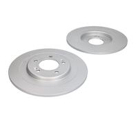 Discos de freno DELPHI BG4688C trasero, macizo, 2 Pieza