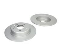 Discos de freno DELPHI BG4761C trasero, macizo, 2 Pieza