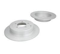 Discos de freno DELPHI BG4828C trasero, macizo, 2 Pieza