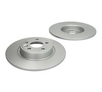 Discos de freno DELPHI BG4930C trasero, macizo, 2 Pieza