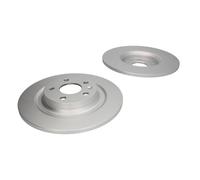 Discos de freno DELPHI BG4966C trasero, macizo, altamente carbonizado, 2 Pieza