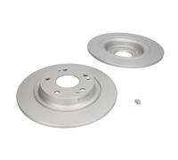 Discos de freno DELPHI BG5008C trasero, macizo, 2 Pieza