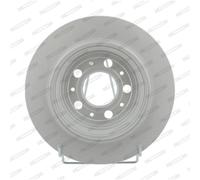 2x Disco de freno macizo DDF1079C FERODO para VOLVO V70 I S80 I V70 II S60 I S70