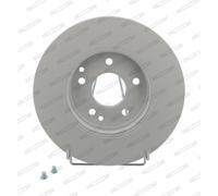 Discos de freno FERODO DDF1135C delantero, ventilado , 2 Pieza