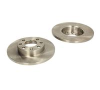 Discos de freno FERODO DDF116 delantero, macizo, 2 Pieza