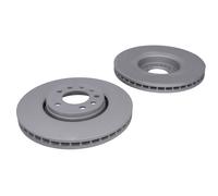 Discos de freno FERODO DDF1215C delantero, ventilado , 2 Pieza