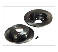 Discos de freno FERODO DDF122 trasero, macizo, 2 Pieza
