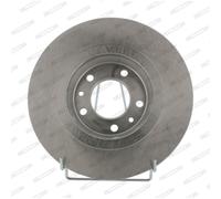 Discos de freno FERODO DDF1275 trasero, macizo, 2 Pieza